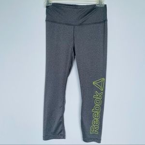 NWOT Reebok Legend Capri Crop Woman’s Gray Siza XS
